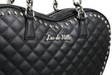 Large Black Matte Tainted Love Tote