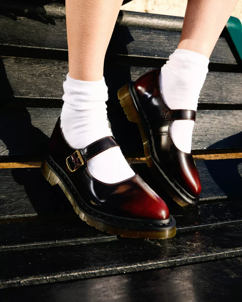 Elphie Mary Jane Cherry Red Oxblood Arcadia Shoes – DeadRockers Elphie Mary Jane Cherry Red Oxblood Arcadia Shoes – DeadRockers
