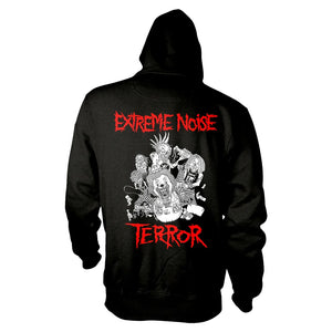 Extreme Noise Terror In It For Life Zip Up Hoodie