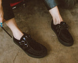 Black Velvet Creeper Sneaker