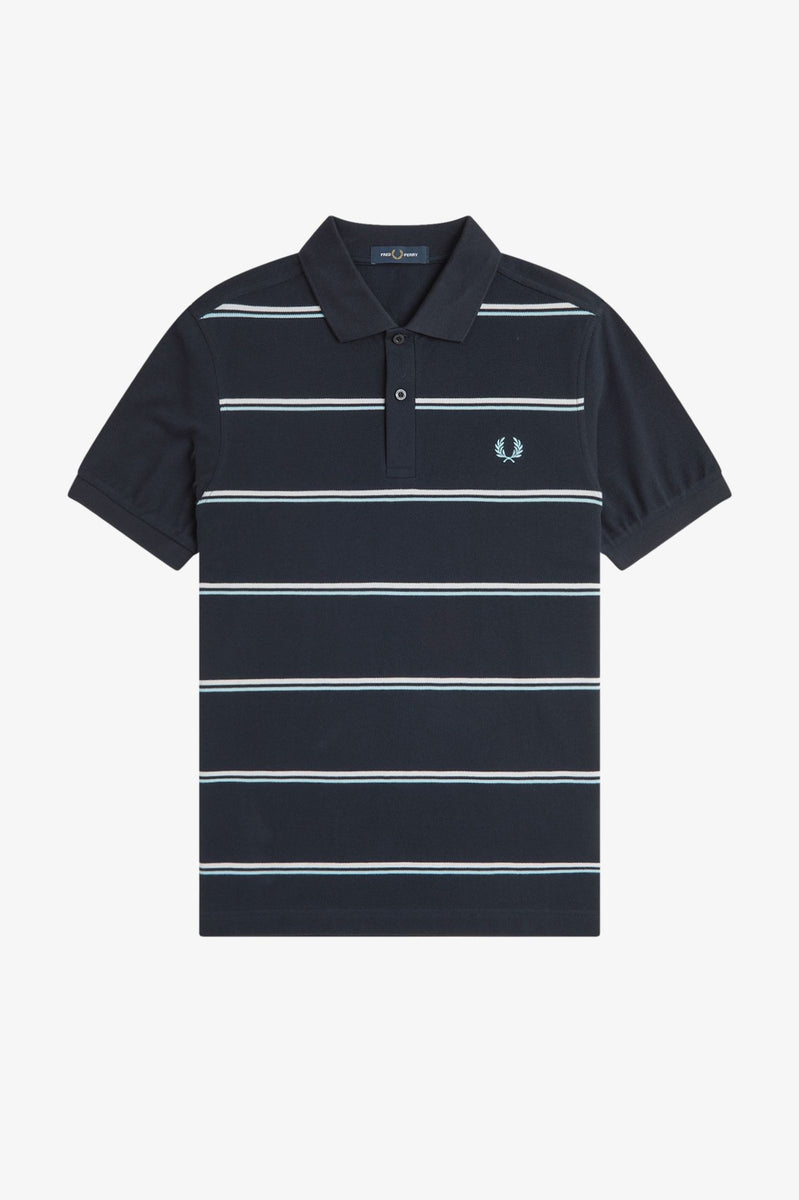 Fred Perry Striped Polo Shirt – DeadRockers