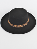 Rhapsody Leopard Brim Hat