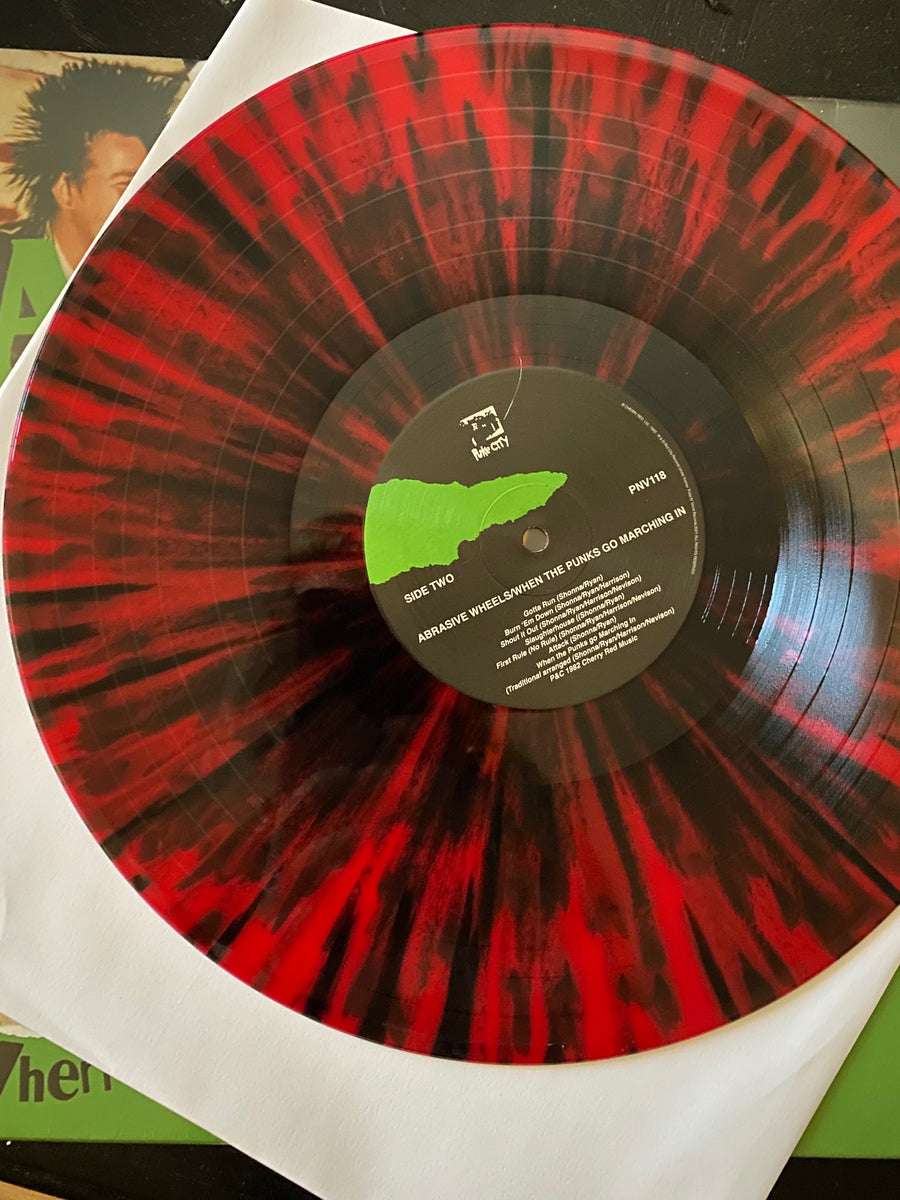 Abrasive Wheels - When The Punks Go Marching In LP EXCLUSIVE