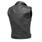 Rockin' Classic Leather Motorcyle Vest