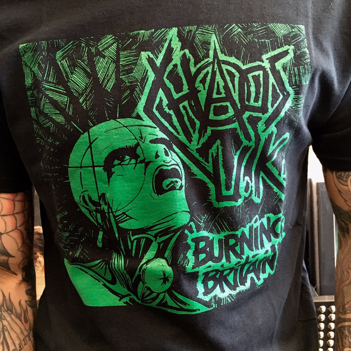 Chaos UK Band Shirt – DeadRockers
