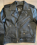 Shock Troops Leather Motorcyle Jacket