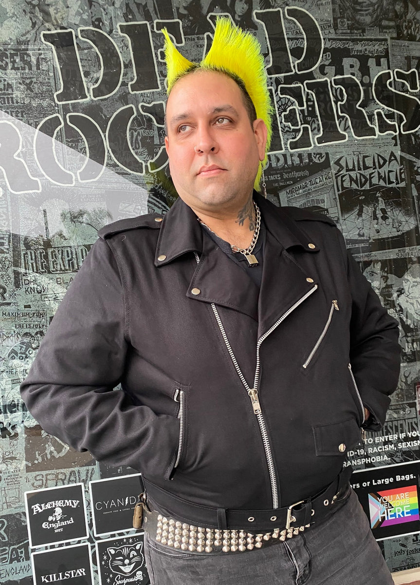 Shock Troops Cotton Twill Motorcyle Jacket – DeadRockers