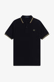 Fred Perry Polo Navy / Waxyel / Milgr