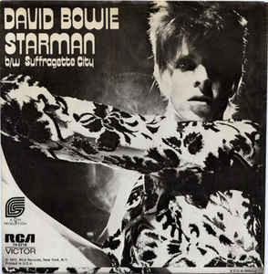David Bowie - Starman b/w Suffragette City 7"