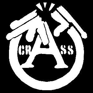 Crass Logo Band Sticker