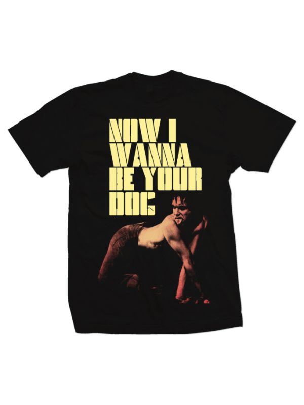 Iggy Pop Now I Wanna Be Shirt –
