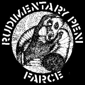 Rudimentary Peni Farce Band Sticker