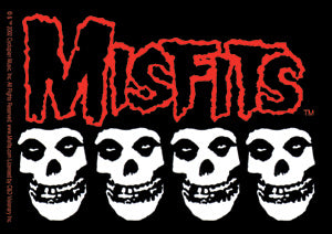 Misfits Skulls Sticker