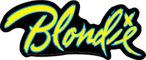 Blondie Logo 6"x2.5" Sticker