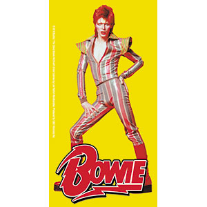 David Bowie Yellow Pose Sticker