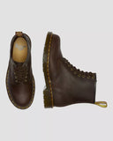 1460 Dark Brown Crazy Horse Leather Dr. Marten 8 Eye Boots