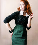 Spiderweb Black & Gold Cardigan