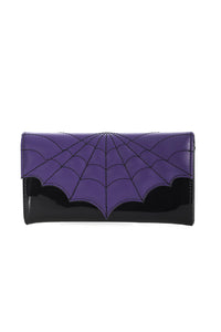 Purple Webbed Wing Wallet