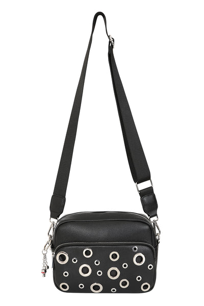 バッグ BEEDEN GROMMET DESIGN BAG 1736858703BG34554BLACK1_grande