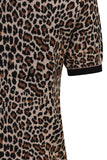 Leopard Short Sleeve Sweater