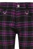 Plaid Forever Pants in Purple