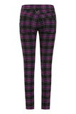 Plaid Forever Pants in Purple