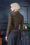 Leopard Annie Long Sleeve Top