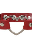 Saki Red Heart Choker Vegan