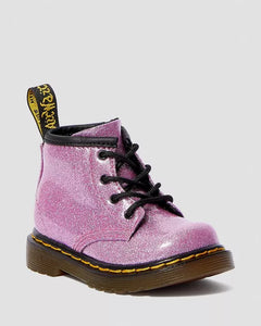 1460 Pink Glitter Infant Boots