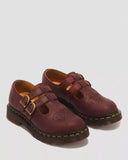 8065 Mary Jane Cherry Red Crazy Horse