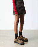 Buzz 5-Eye Leopard Lace Up Shoes