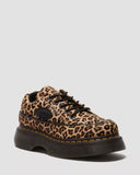 Buzz 5-Eye Leopard Lace Up Shoes