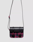 Pink Tartan Satchel by Dr. Martens