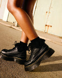 Buzz 5-Eye Milled Napa Leather Shoes