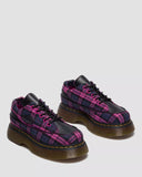Buzz 5-Eye Tartan & Leather Lace Up Shoes