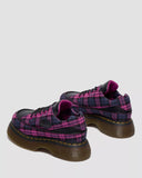 Buzz 5-Eye Tartan & Leather Lace Up Shoes
