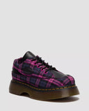 Buzz 5-Eye Tartan & Leather Lace Up Shoes