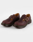 8065 Mary Jane Cherry Red Crazy Horse