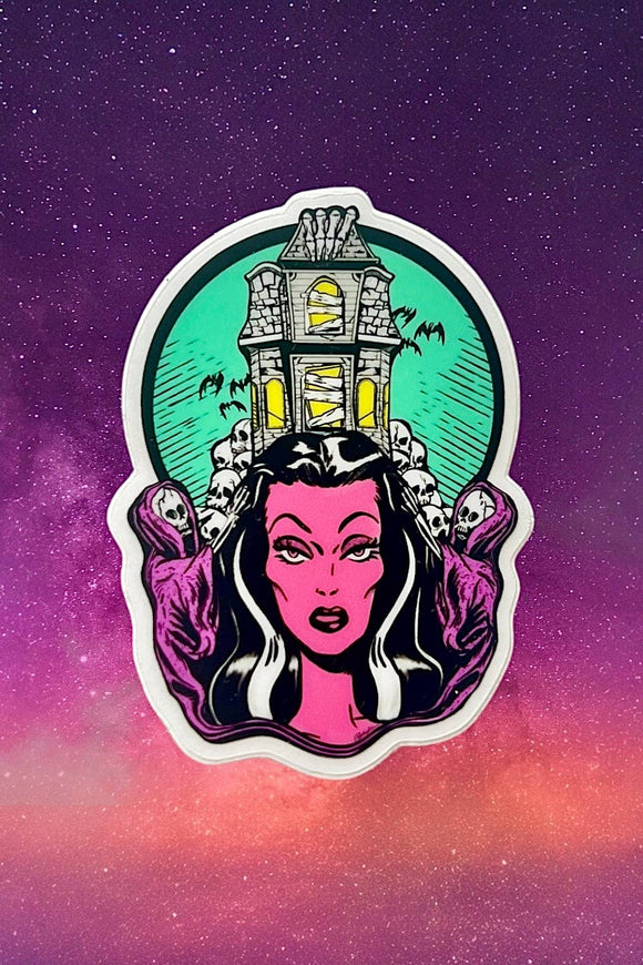 Midnight Manor - Clear Sticker