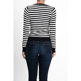 Striped Long Sleeve Pullover Sweater