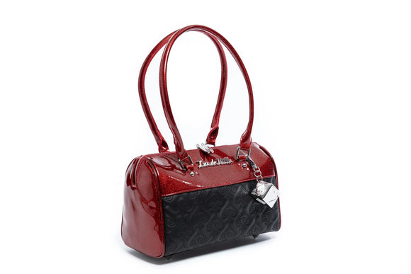 Atomic Spade Red Sparkle Tote