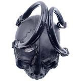 Skull Handbag Purse Black
