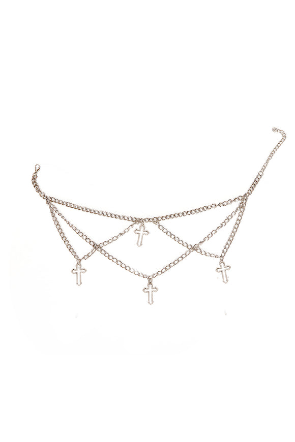 Crosses & Chains Necklace