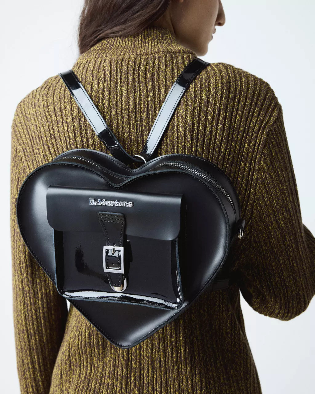 dr martens mini kiev leather backpack Dr. Martens Heart Shaped Hardware Kiev Leather Bag – DeadRockers