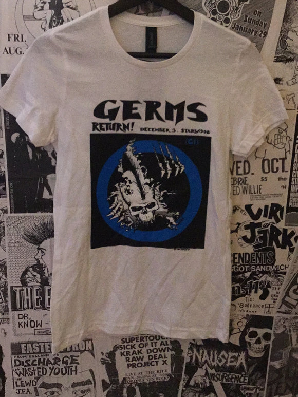 Germs Faces Fitted Shirt