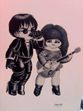 Lux & Poison Ivy Kewpie Print by Jimmy Jam