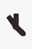 Fred Perry Tartan Socks Brown