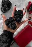 Black Skull Shot Glasses Set