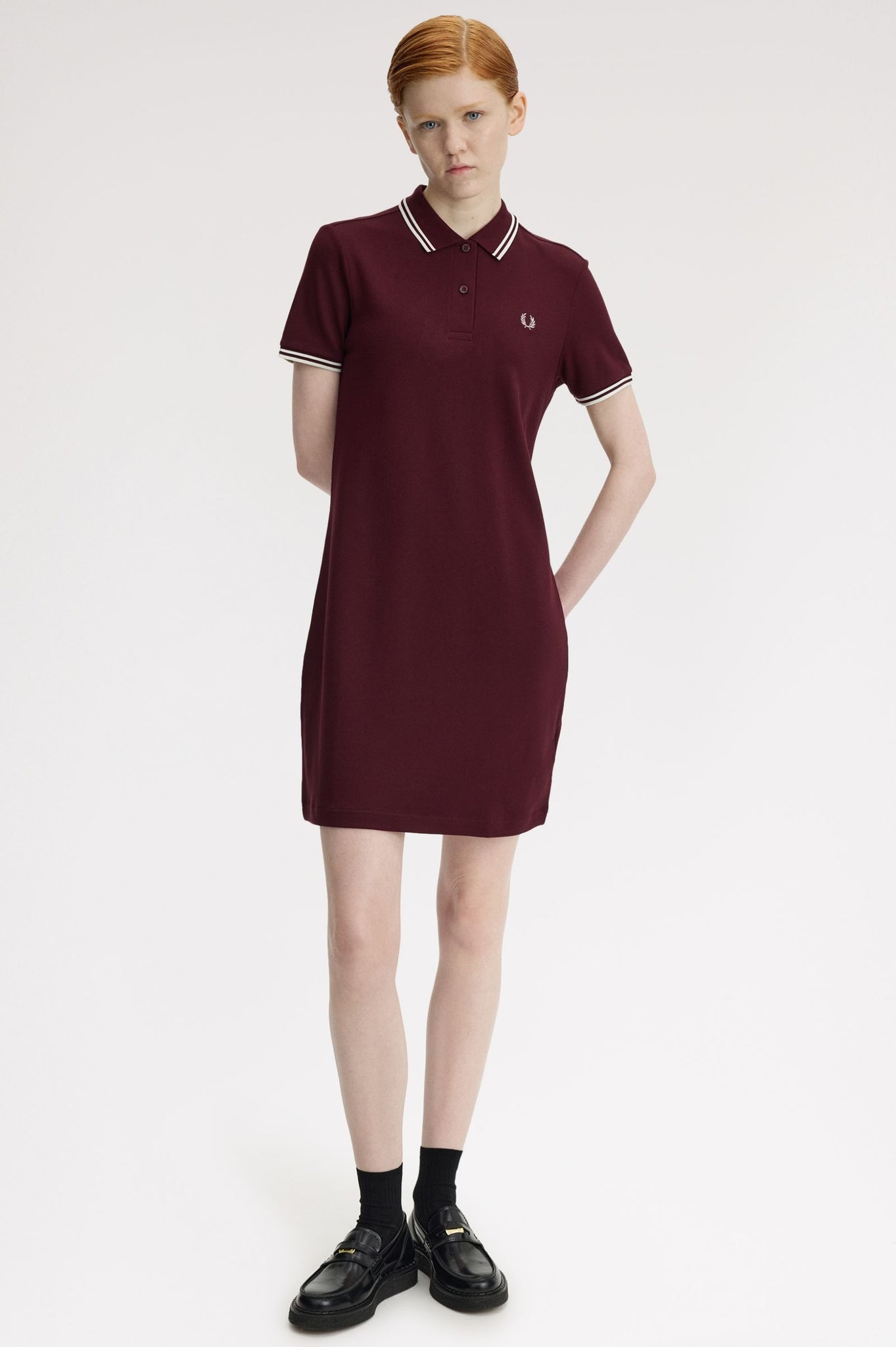 fred perry polo shirt dress Twin Tipped Fred Perry Shirt Dress
