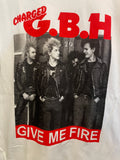 GBH Give Me Fire Band Shirt White